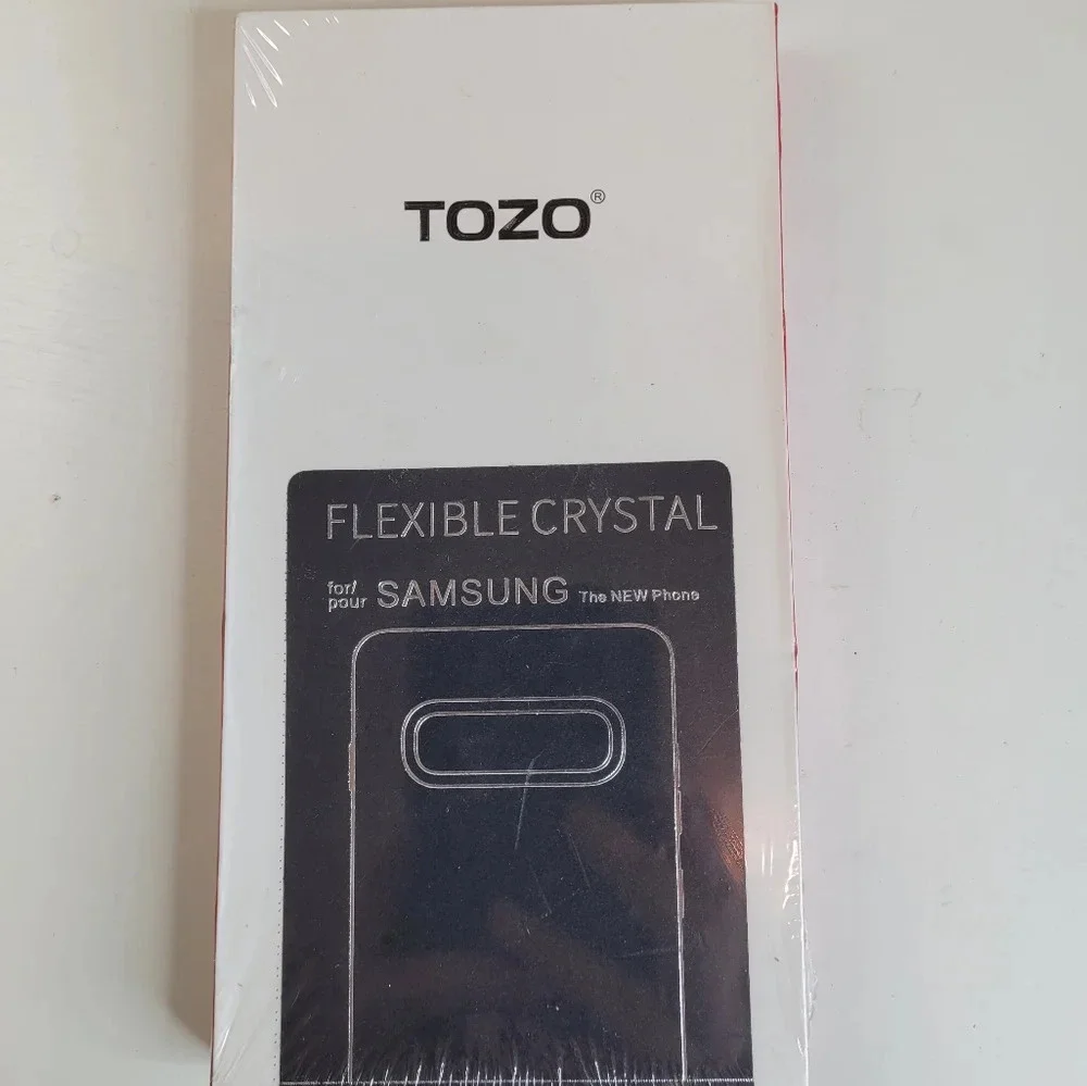 TOZO for Samsung Galaxy S10 Case 6.1 Inch Clear Hybrid PC+TPU Soft Grip NEW